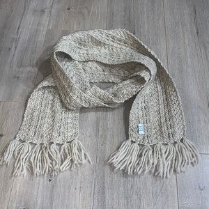 Newfoundland HandKnit Tan Scarf